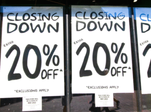 Closing Down Sale