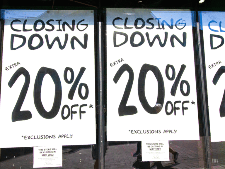 Closing Down Sale
